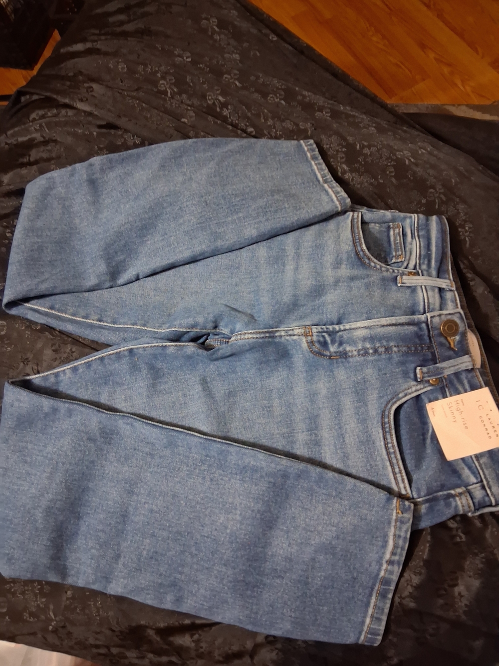 LC Lauren Conrad Light Blue High-Rise Jeans